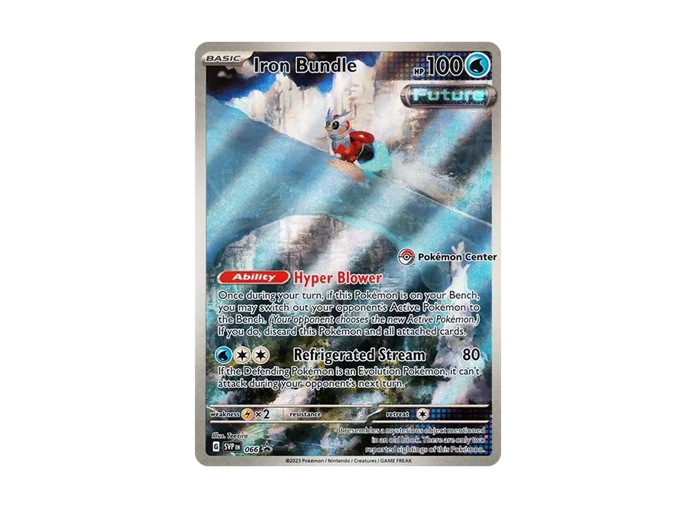 テツノツツミ P [SVP EN 066]【英語版】(スカーレット&バイオレット「プロモーションカード ポケモンセンター限定」)