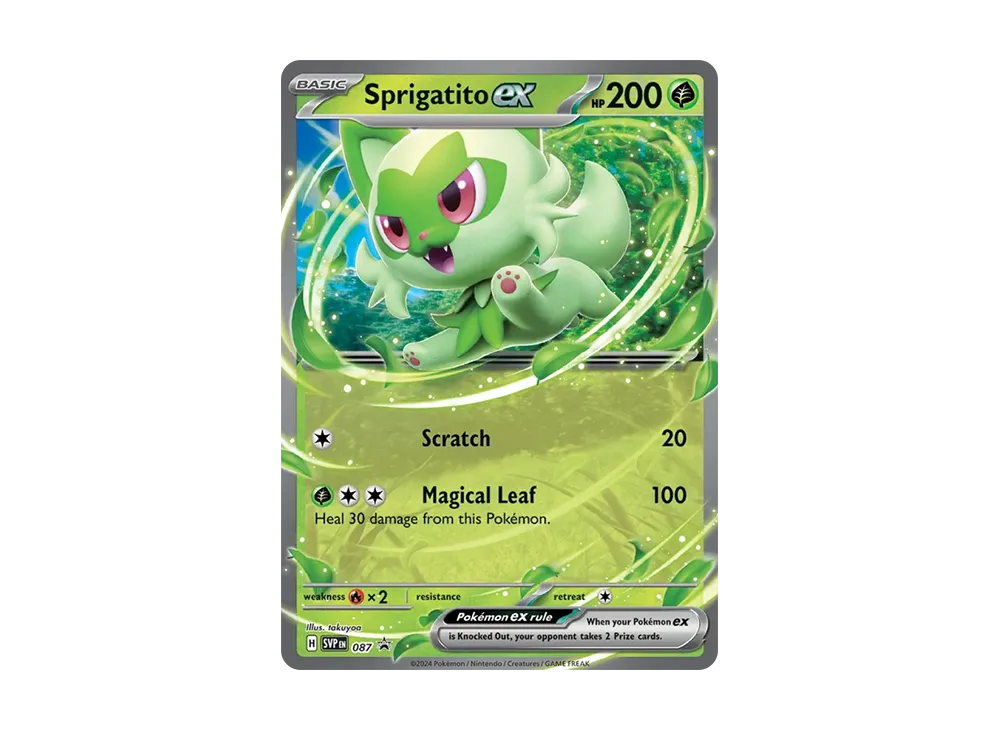 ニャオハex P [SVP EN 087]【英語版】(スカーレット&バイオレット「プロモーションカード」)