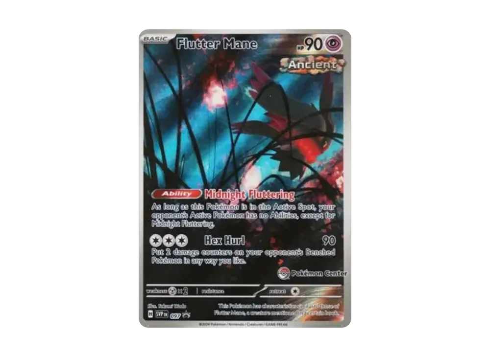 ハバタクカミ P [SVP EN 097]【英語版】(スカーレット&バイオレット「プロモーションカード ポケモンセンター限定」)