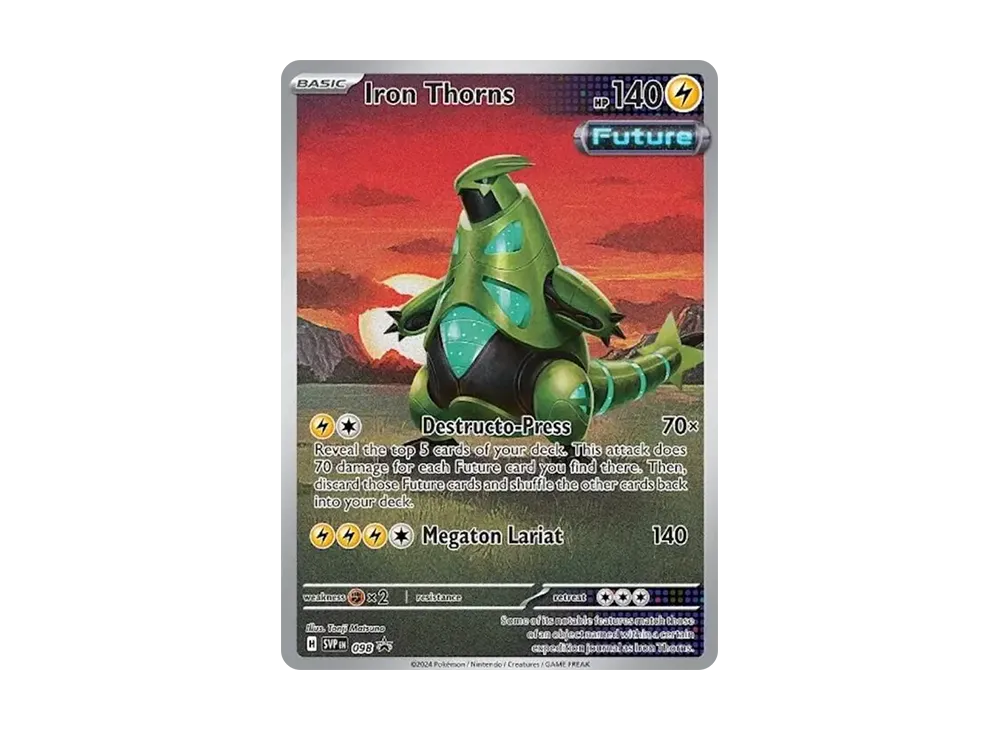 テツノイバラ P [SVP EN 098]【英語版】(スカーレット&バイオレット「プロモーションカード」)