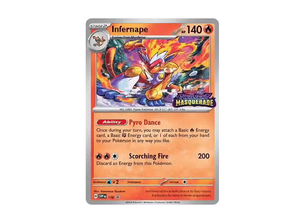 ゴウカザル P [SVP EN 116]【英語版】(スカーレット&バイオレット「プロモーションカード」)