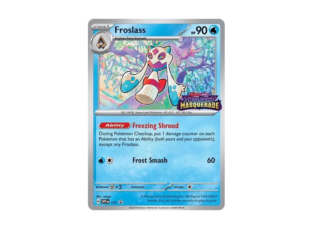 ユキメノコ P [SVP EN 117]【英語版】(スカーレット&バイオレット「プロモーションカード」)