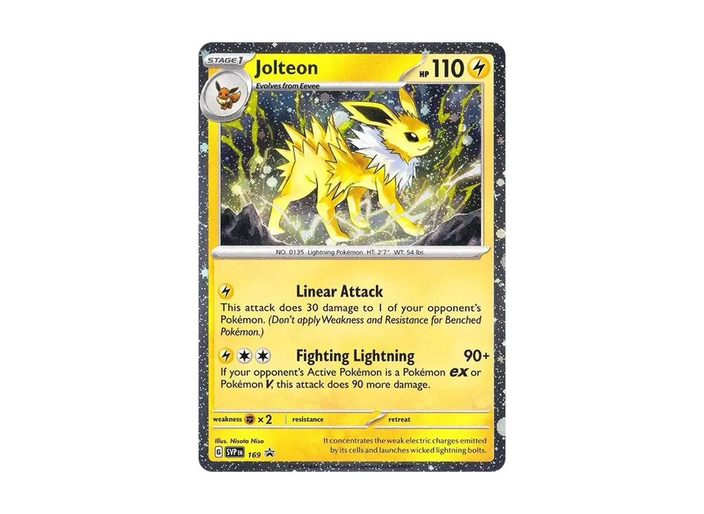 Jolteon P [SVP EN 169](Scarlet & Violet "Promotional Card")