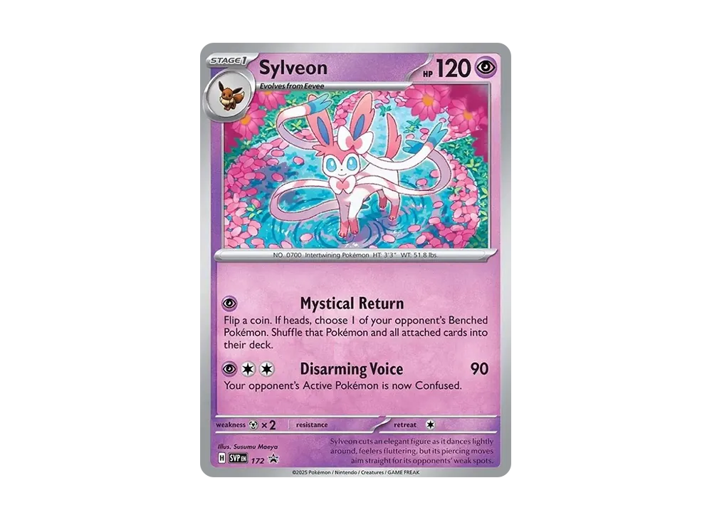 ニンフィア P [SVP EN 172]【英語版】(スカーレット&バイオレット「プロモーションカード」)