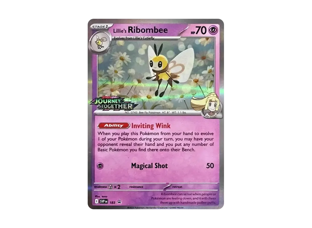 リーリエのアブリボン P [SVP EN 183]【英語版】(スカーレット&バイオレット「プロモーションカード」)