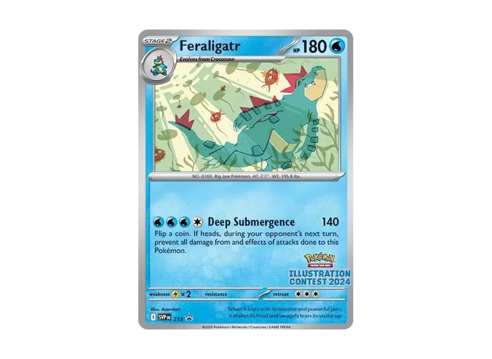 オーダイル P [SVP EN 213]【英語版】(スカーレット&バイオレット「プロモーションカード」)