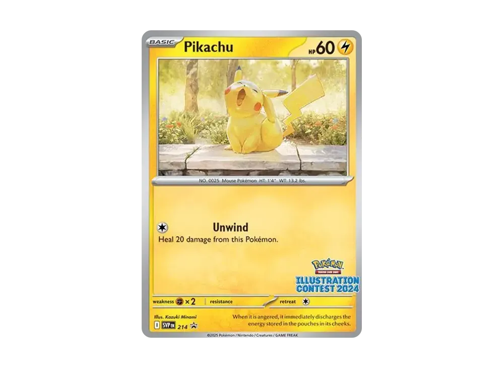 ピカチュウ P [SVP EN 214]【英語版】(スカーレット&バイオレット「プロモーションカード」)