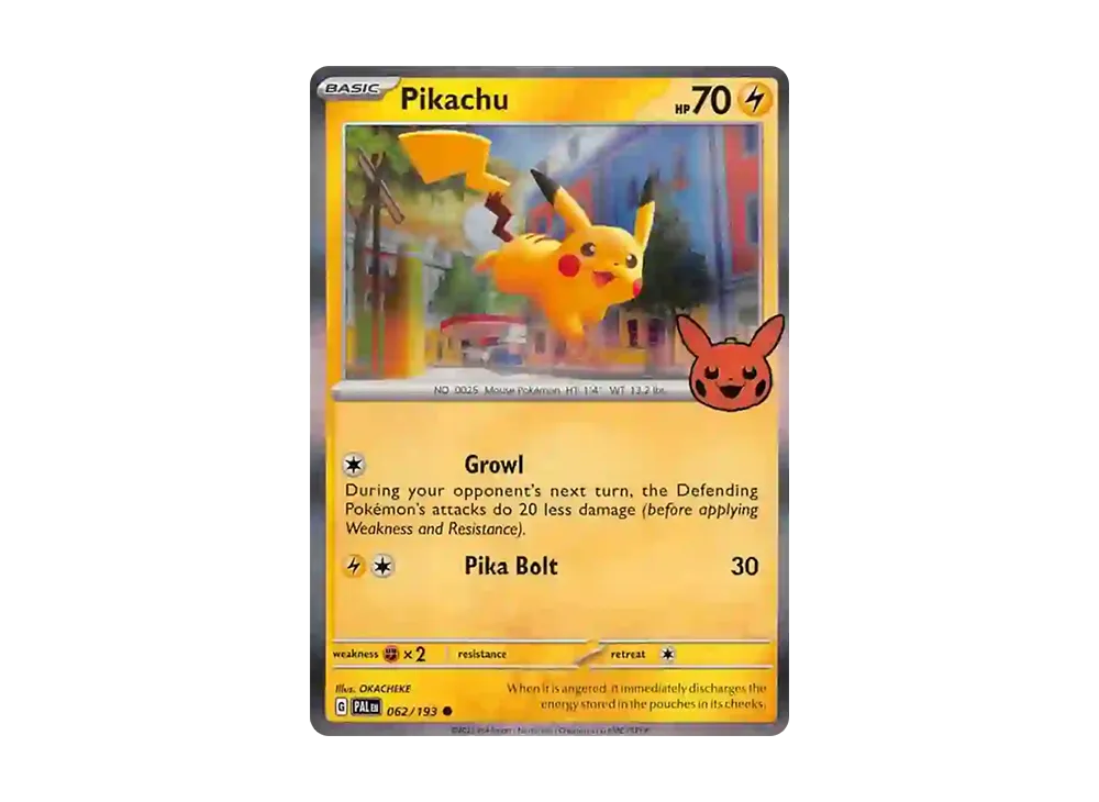 ピカチュウ C [PAL EN 062/193]【英語版】(スカーレット&バイオレット「トリックオアトレード 2023」)