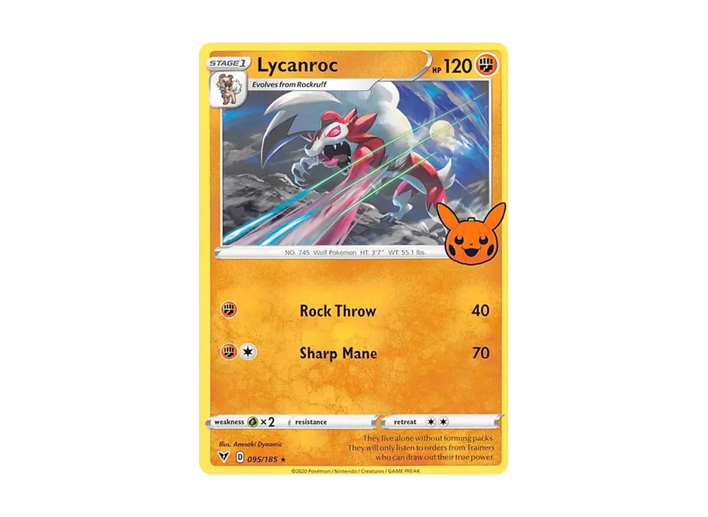 鬃岩狼人 R [095/185]【英文版】(朱&紫「Trick or Trade 2023」)