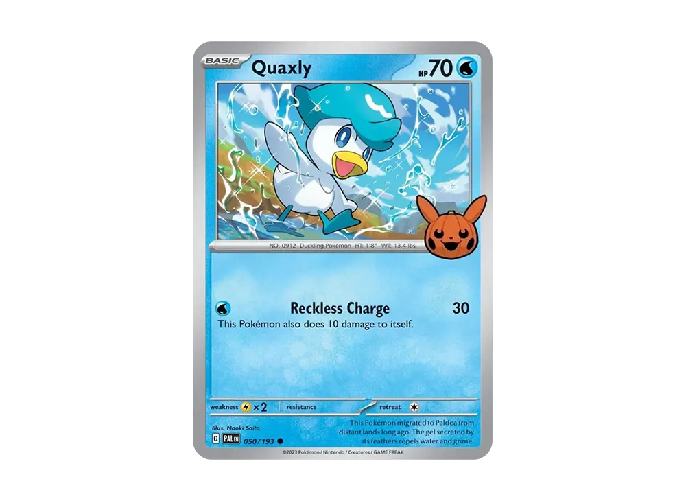 Quaxly C [PAL EN 050/193](Scarlet & Violet "TRICK OR TRADE 2024") | SNKRDUNK