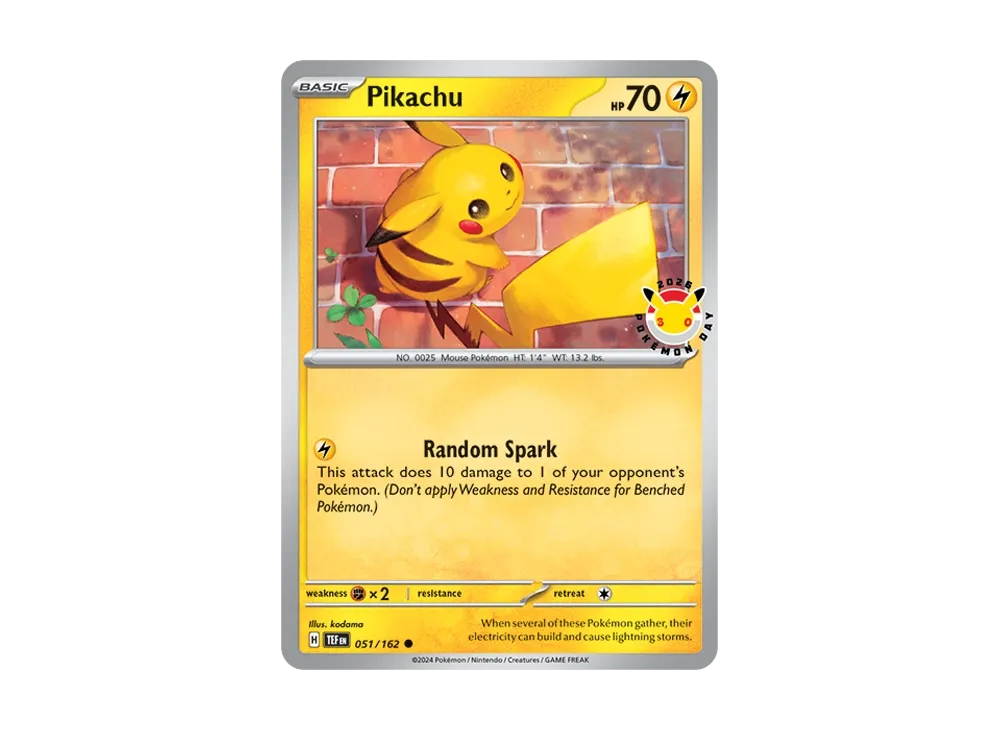 ピカチュウ C [TEF EN 051/162]【英語版】(メガエボリューション