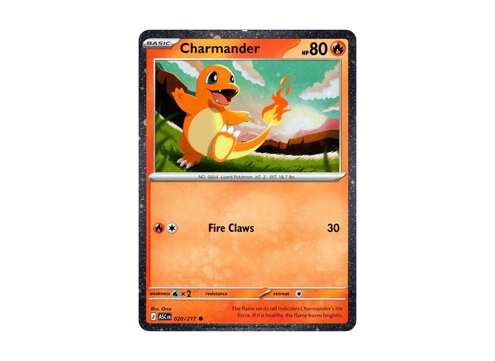 ヒトカゲ C [ASC EN 020/217]【英語版】(メガエボリューション