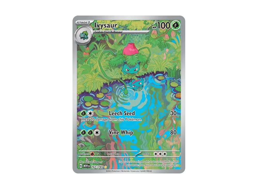 フシギソウ IR [MEW EN 167/165]【英語版】(スカーレット&バイオレット「151」)