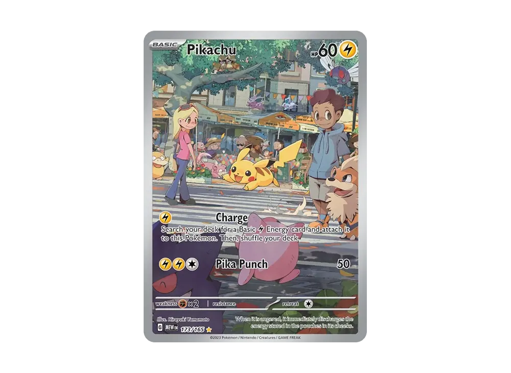 ピカチュウ IR [MEW EN 173/165]【英語版】(スカーレット&バイオレット「151」)