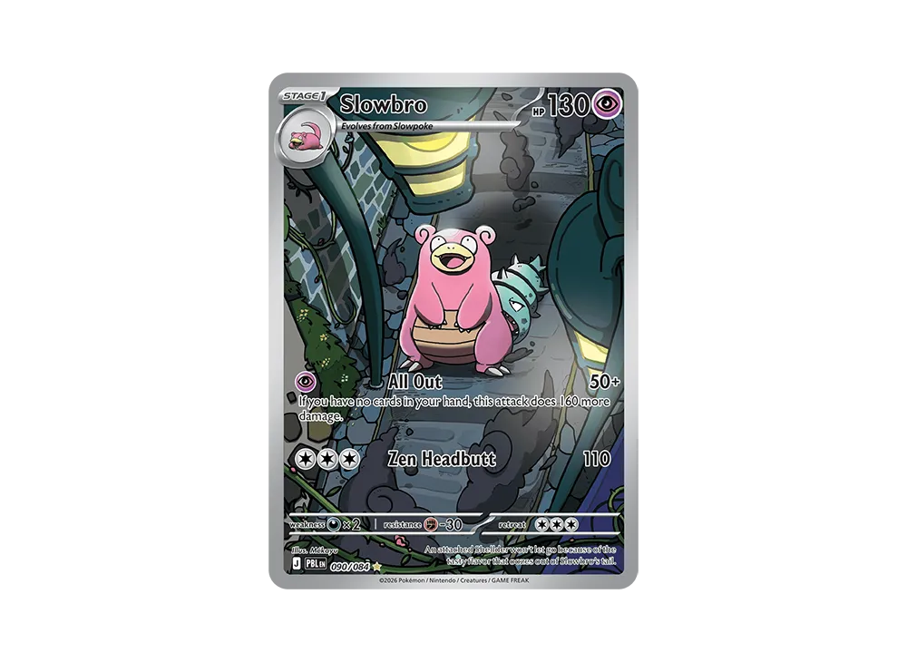 ヤドラン IR [PBL EN 090/084]【英語版】(メガエボリューション「ピッチブラック ブースター ディスプレイボックス」)