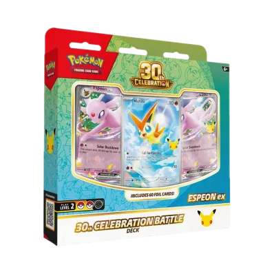 ポケモンカードゲームMEGA(英語版) バトルデッキ「30th CELEBRATION エーフィex」