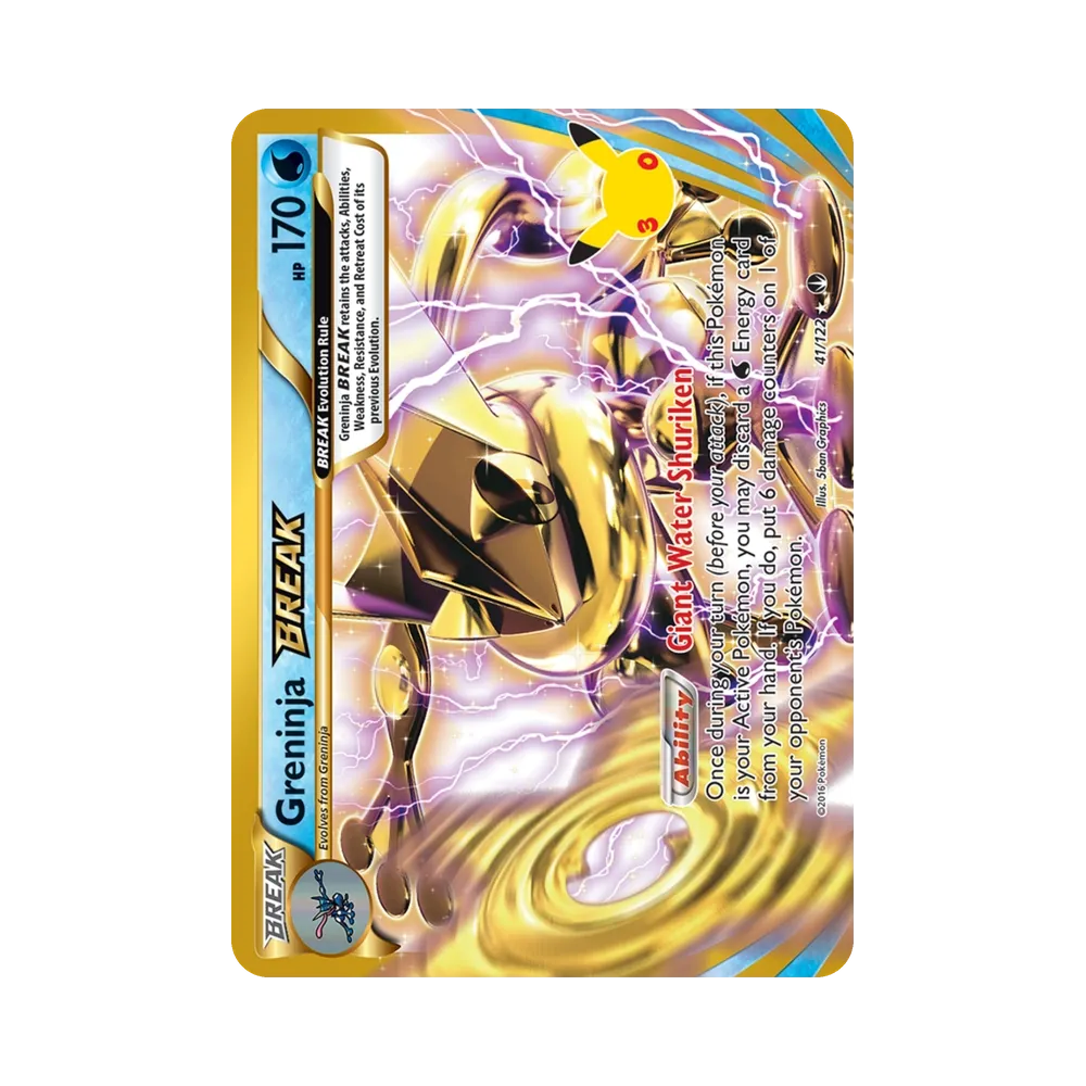 ゲッコウガBREAK [41/122]【英語版】(エリートトレーナーボックス「30th CELEBRATION 」)