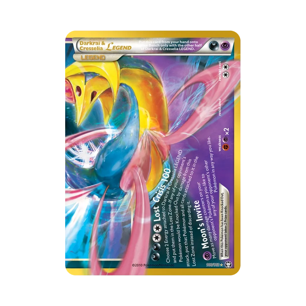 ダークライ&クレセリアLEGEND [100/102]【英語版】(エリートトレーナーボックス「30th CELEBRATION 」)