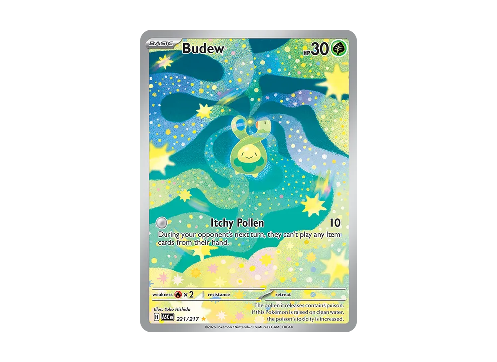 pokemon budew card Amazon.com: Pokemon - Budew 004/131 – Prismatic Evolutions – Baby Pokemon
