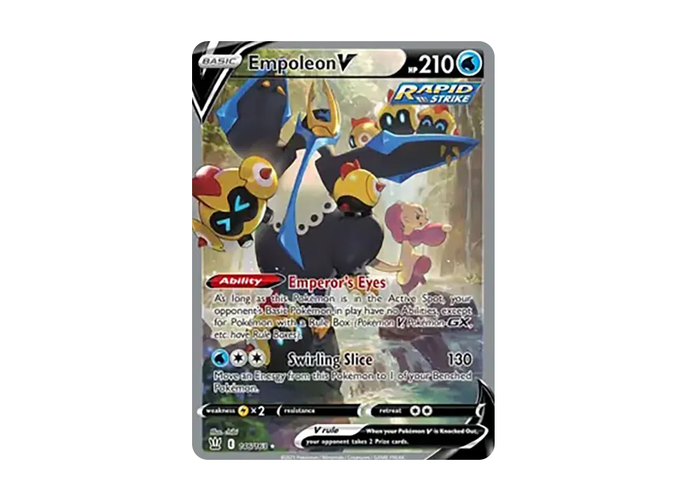 ポケモンカードゲーム　エンペルトV SA psa10 連撃マスター エンペルトV SR: SA[S5R 074/070](拡張パック「連撃マスター」)の新品