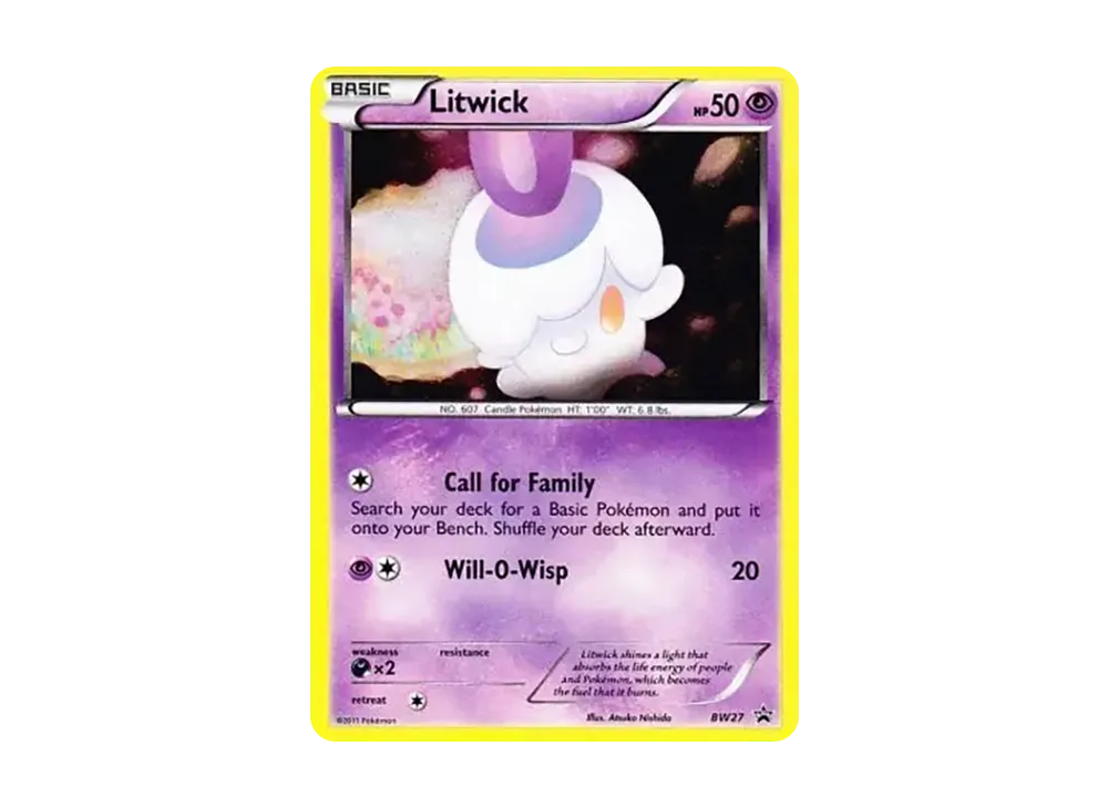 Litwick P [BW27](Black & White "Promotional Card")