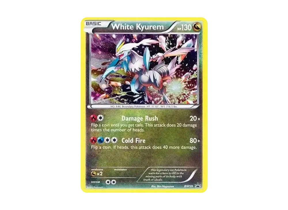 PSA9 & 8/プロモ BW-P ブラックキュレム ホワイトキュレム 旧カード PSA9 ポケモンカード BW-P ホワイトキュレム プロモ PSA正規鑑定