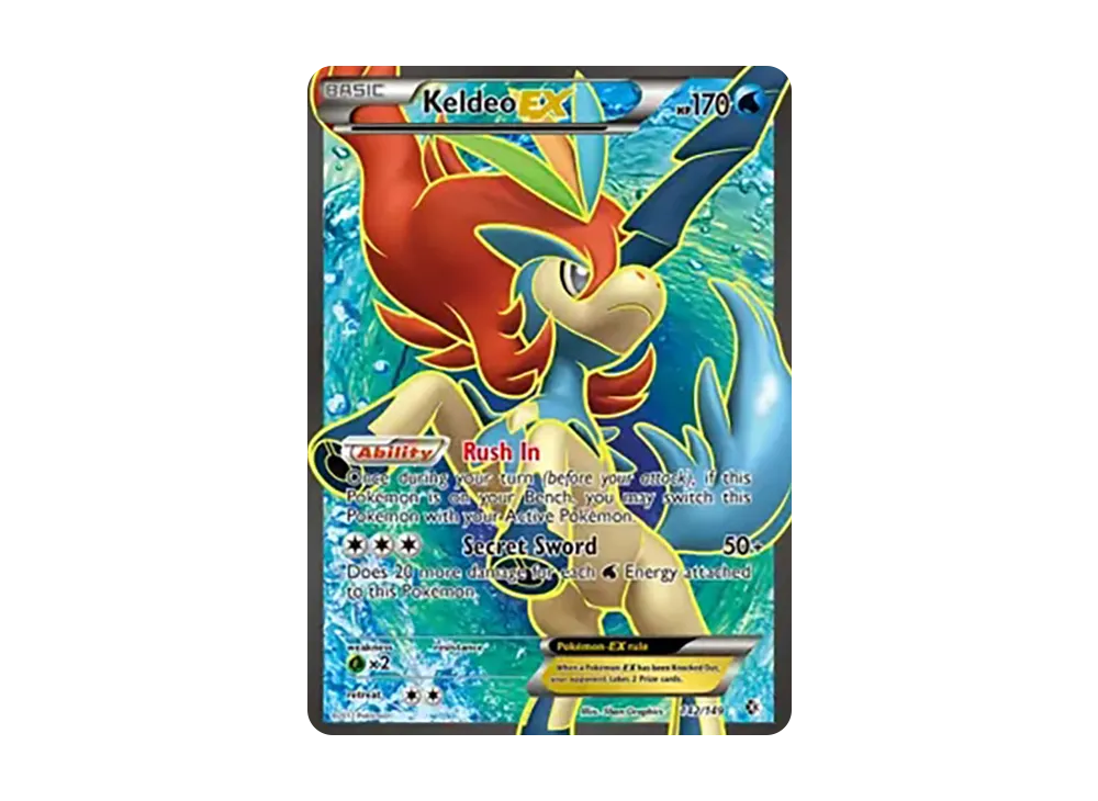 ケルディオEX SR[BW6 061/059](拡張パック「コールドフレア」)の新品