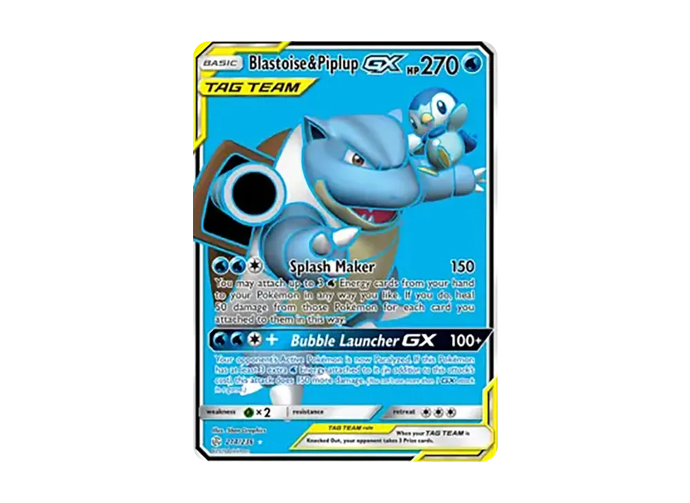【PSA10】カメックス&ポッチャマGX RR リミックスバウト PSA10】カメックス&ポッチャマGX SR: SA[SM11a 070/064](強化拡張