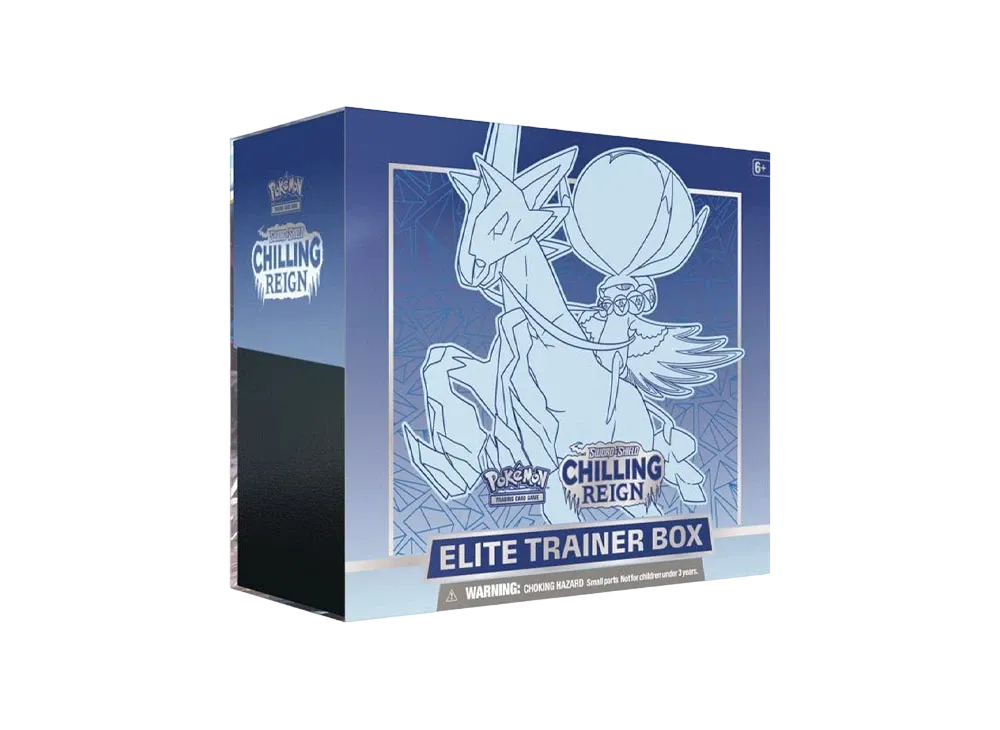 ポケモンカードゲーム 【英語版】 ソード&シールド チリングレイン(アイスライダー バドレックス) エリートトレーナーボックス