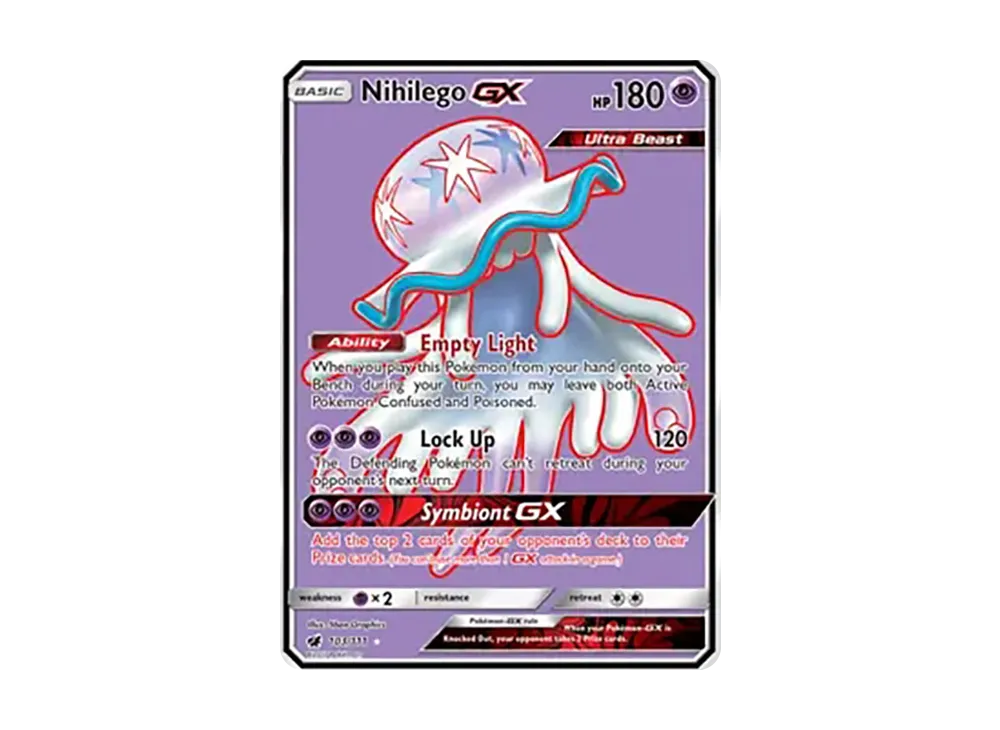 Nihilego GX UR [103/111](Sun & Moon "Crimson Invasion")