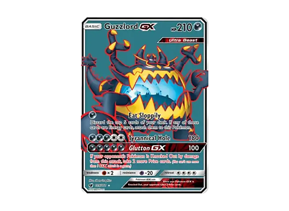 Guzzlord GX UR [105/111](Sun & Moon "Crimson Invasion")