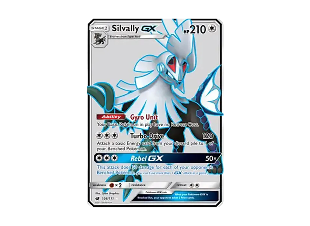 Silvally GX UR [108/111](Sun & Moon "Crimson Invasion")