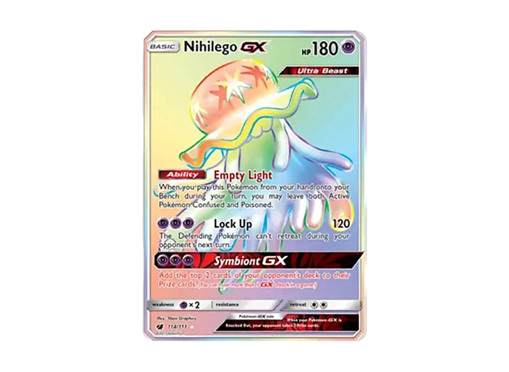 Nihilego GX RR [114/111](Sun & Moon "Crimson Invasion")