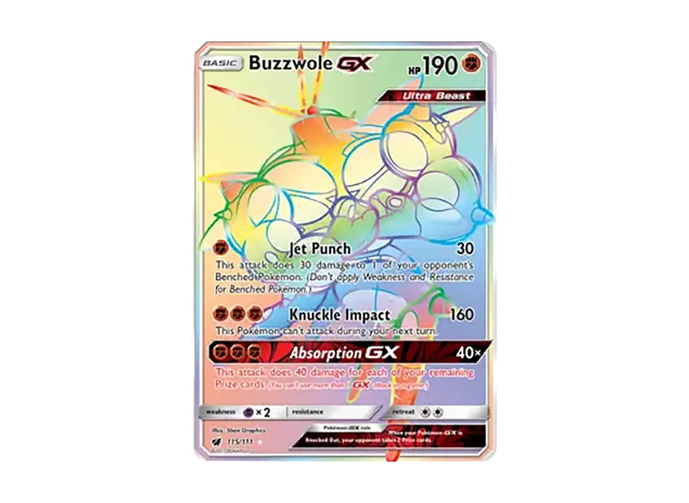 Buzzwole GX RR [115/111](Sun & Moon "Crimson Invasion")