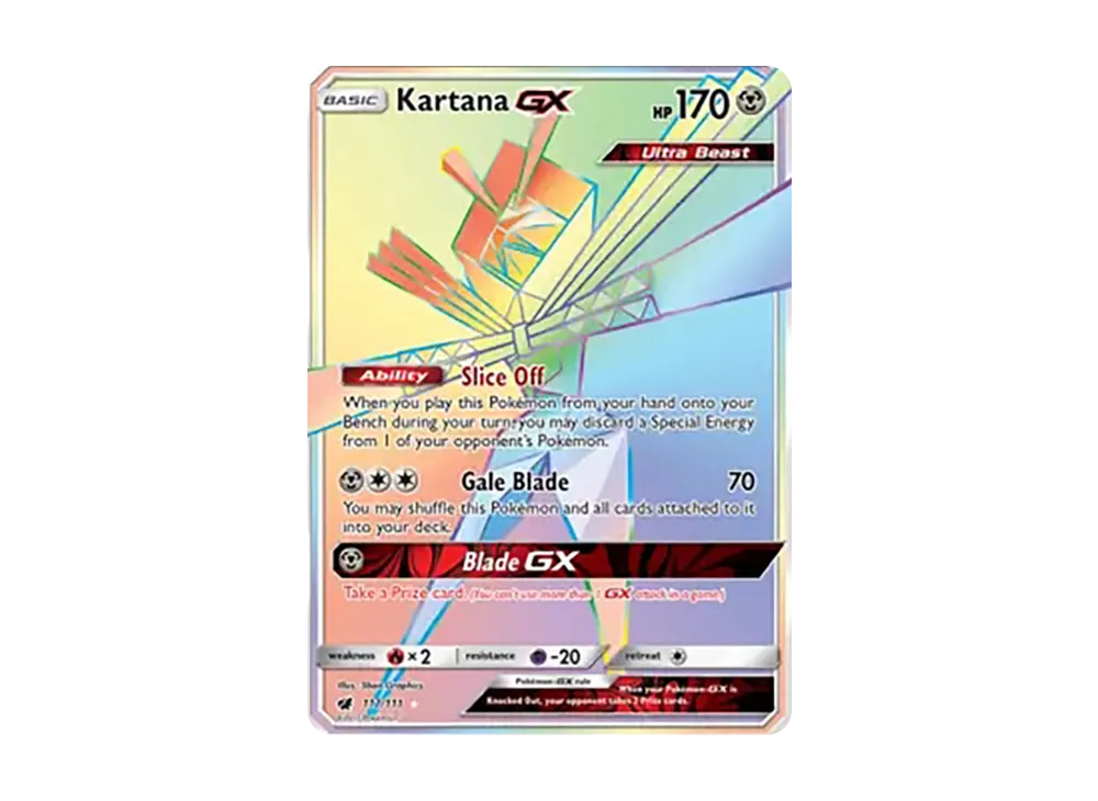 Kartana GX RR [117/111](Sun & Moon "Crimson Invasion")