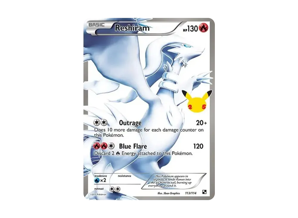 レシラム: プロモ[S8a-P 020/025](プロモカードパック 25th