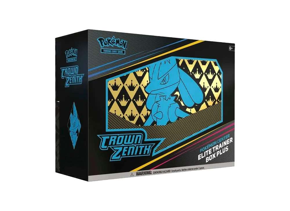 ポケモンカードゲーム 【英語版】 ソード&シールド クラウンゼニス ポケモンセンター エリートトレーナーボックス プラス