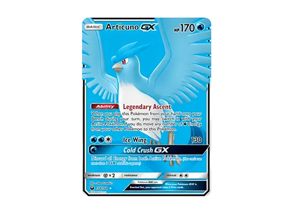 Articuno GX UR [154/168](Sun & Moon "Celestial Storm")