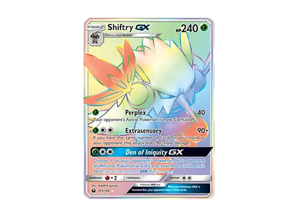 Shiftry GX RR [169/168](Sun & Moon "Celestial Storm")