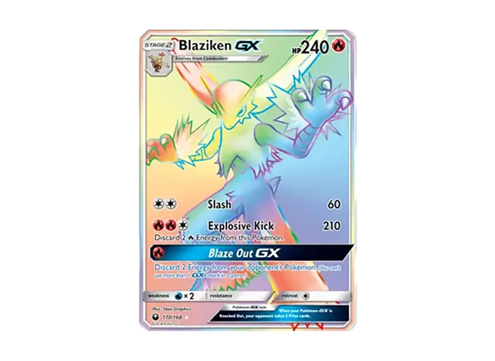 Blaziken GX RR [170/168](Sun & Moon "Celestial Storm")
