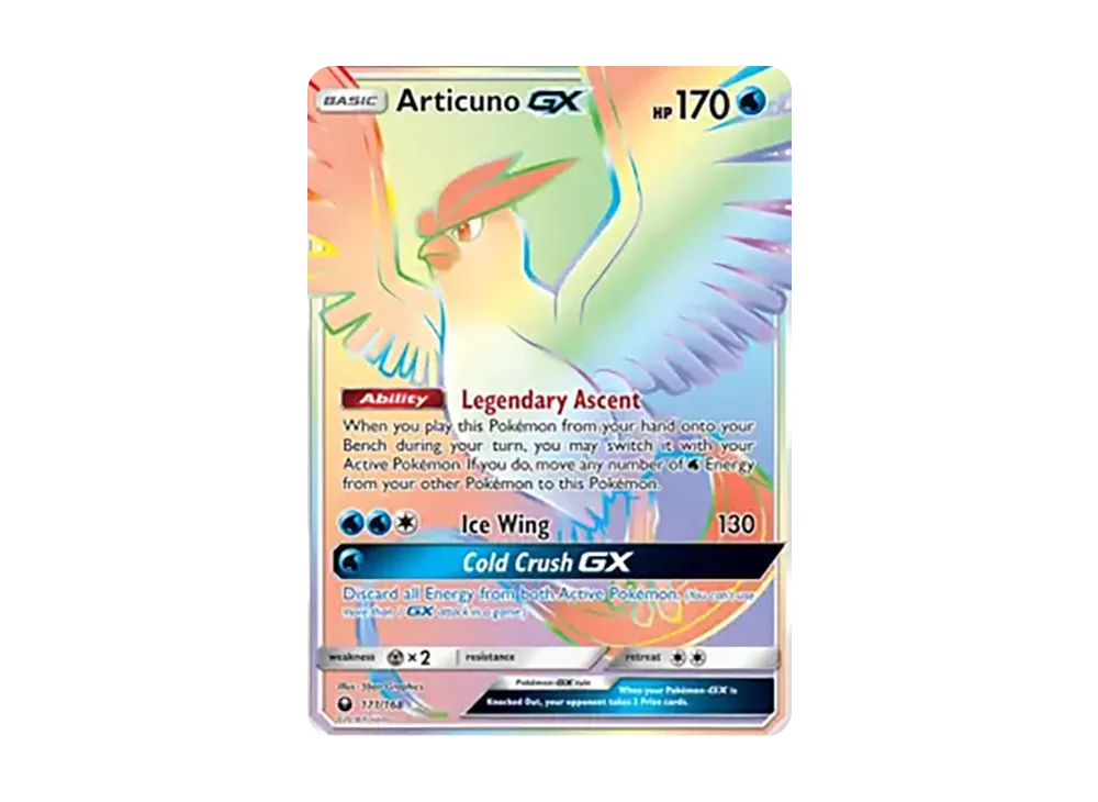 Articuno GX RR [171/168](Sun & Moon "Celestial Storm")
