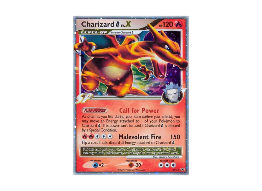charizard level x pokemon card Charizard G LV.X - DP45