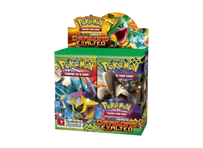 ポケモンカードゲーム 【英語版】 ブラック&ホワイト ドラゴンズエクスアルテッド ブースターディスプレイボックス
