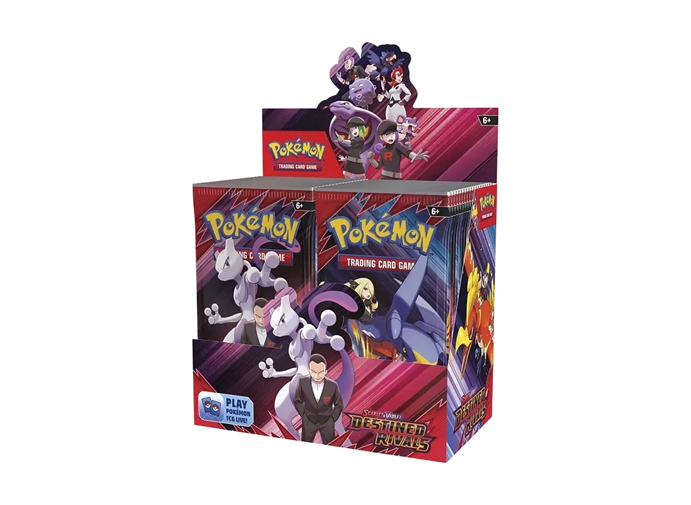 ポケモンカードゲーム 【英語版】スカーレット&バイオレット ダステンドライバルス ブースターディスプレイボックス