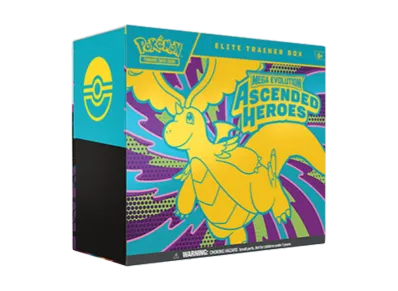 ポケモンカードゲーム【英語版】メガエボリューション「アセンデッド ヒーローズ エリートトレーナーボックス」