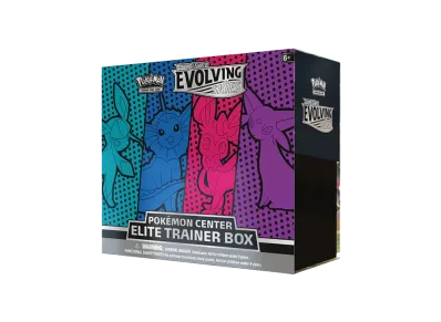 ポケモンカードゲーム 【英語版】 ソード&シールド エボルビングスカイズ ポケモンセンター (グレイシア/シャワーズ/シルベオン/エーフィ) エリートトレーナーボックス