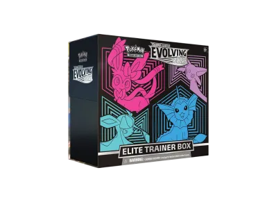 ポケモンカードゲーム【英語版】ソード&シールド エボルビングスカイズ エリートトレーナーボックス (グレイシア・シャワーズ・シルベオン・エーフィ)