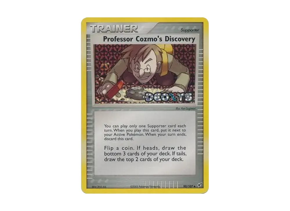 ソライシはかせの発見 U :リバースホロ [90/107]【英語版】(EX ルビー&サファイア「EX デオキシス」)