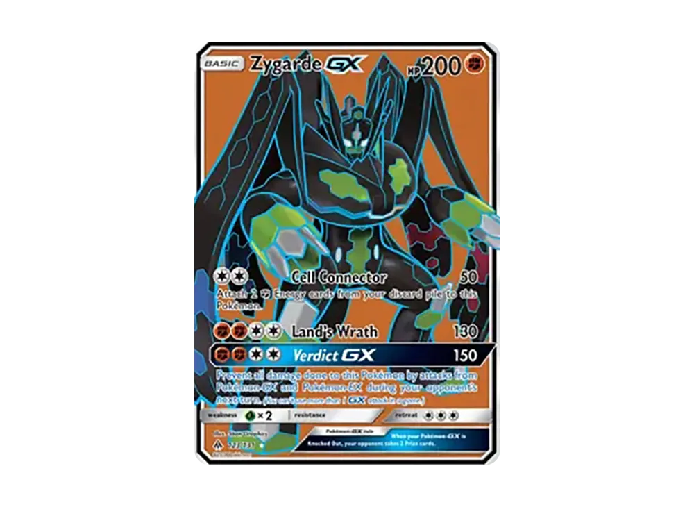 ジガルデGX UR [123/131]【英語版】(サン&ムーン「フォビドゥンライト」)