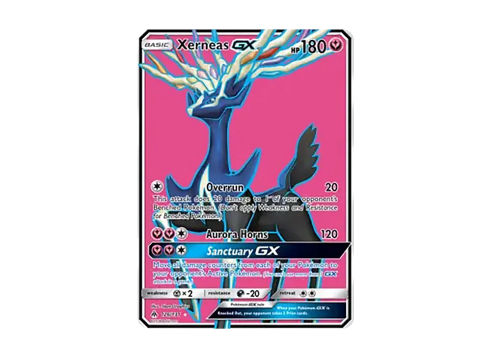ゼルネアスGX UR [126/131]【英語版】(サン&ムーン「フォビドゥンライト」)